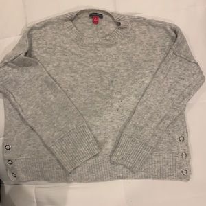 Gray Cropped Sweater